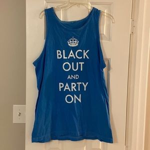 Blue Barstool Sports Tank Top